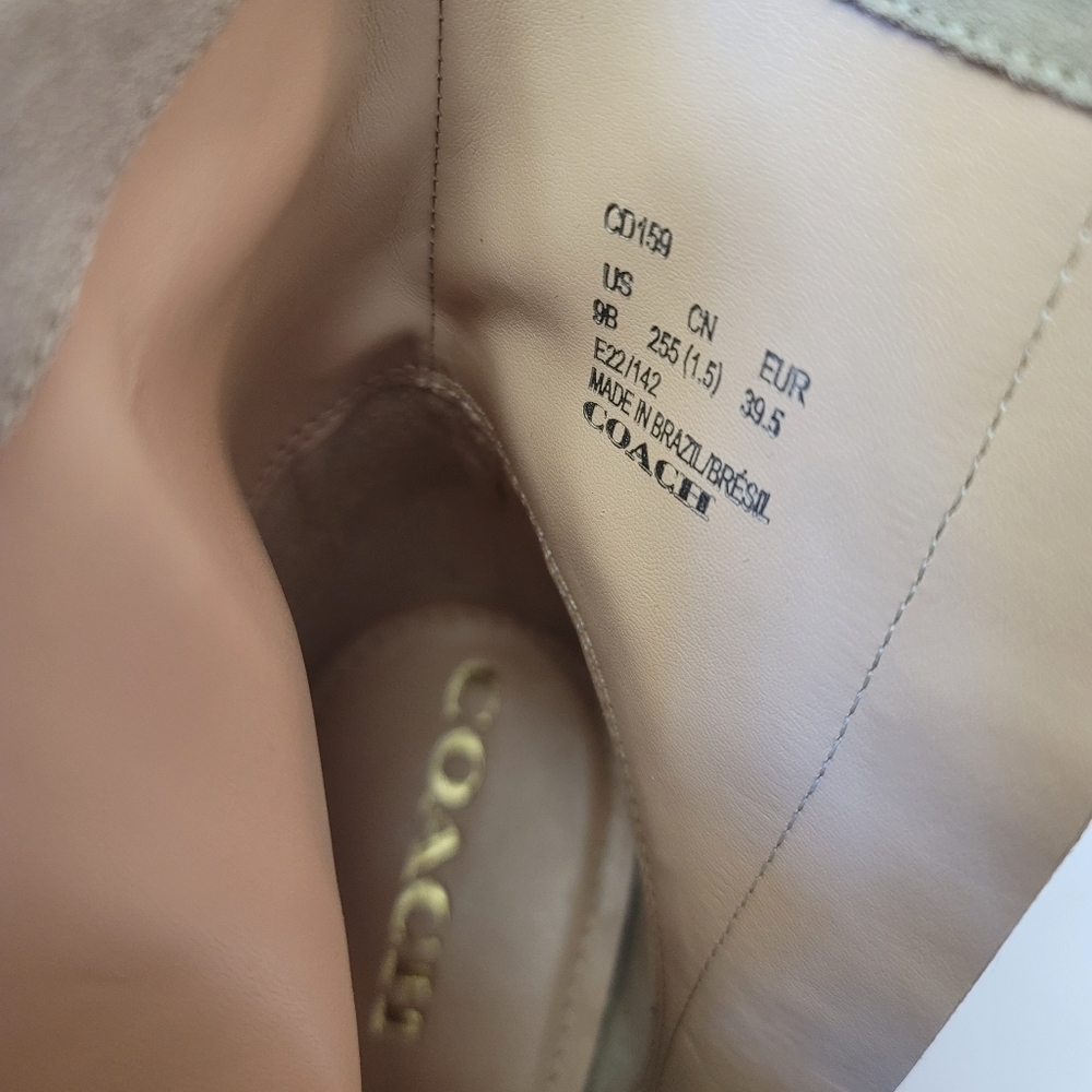 Coach Olivia Suede Boot - Picture 9 of 12